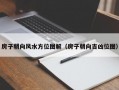 房子朝向风水方位图解（房子朝向吉凶位图）