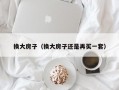 换大房子（换大房子还是再买一套）